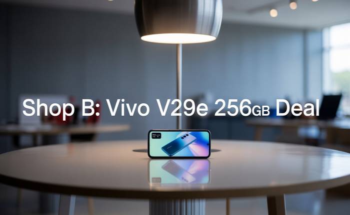 Latest Vivo V29e 256GB Price Compared Across Online Stores